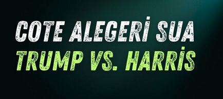 Trump vs Harris - cote pariuri Alegeri SUA 2024